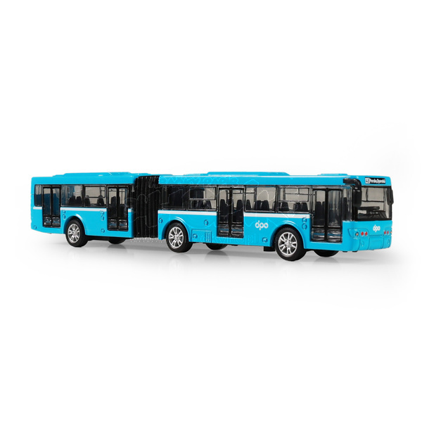 Kovový autobus DPO OSTRAVA !!! modrý 18 cm