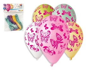 Nafukovací balónky Motýlci 5ks