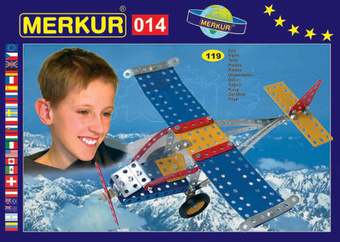 Stavebnice MERKUR 014 Letadlo 10 modelů