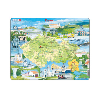 ČESKÁ REPUBLIKA PAMÁTKY 78 d. EDU Puzzle