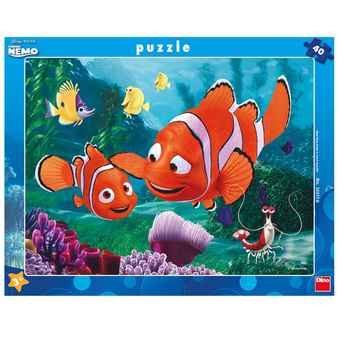 Dino Deskové Puzzle Nemo v nebezpečí 40 dílků