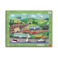 Dino Deskové Puzzle Dopravní Prostředky 40 dílků