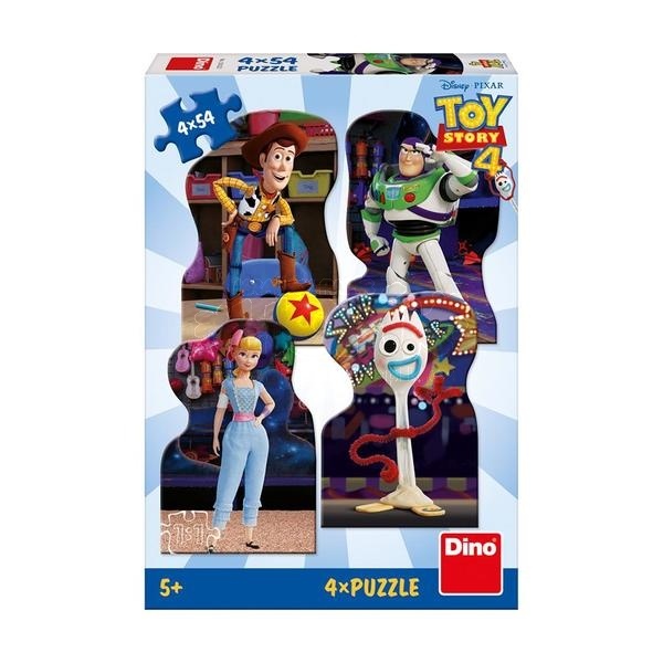 Dino Puzzle Toy Story 4 Kamarádi 4x54 dílků