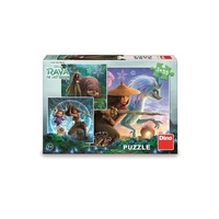 Dino Puzzle Raya a kamarádi 3x55 dílků