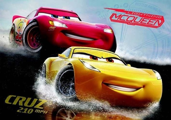 Dino Puzzle Cars 3 Aquaplaning 100XL dílků