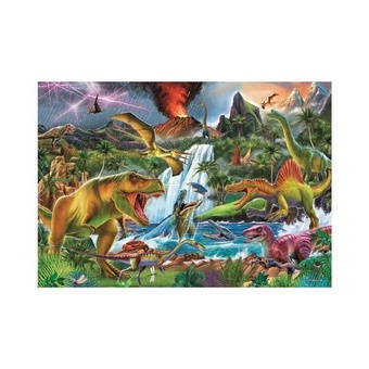 Dino Puzzle Boj Dinosaurů 100XL dílků