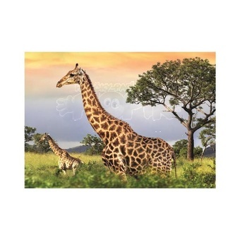 Dino Puzzle Žirafí Rodina 1000 dílků