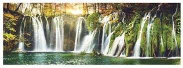 Dino Panoramatické Puzzle Plitvické Vodopády 2000 dílků
