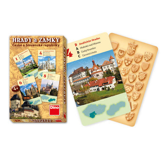 Dino Karty Kvarteto Hrady a zámky
