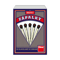 Dino Cestovní hra malá Zápalky 50 hlavolamů se sirkami