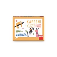 Dino Cestovní hra Kapesní kvízy Junior Zvířata