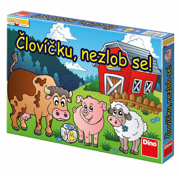 Dino Dětská hra pro nejmenší Človíčku nezlob se