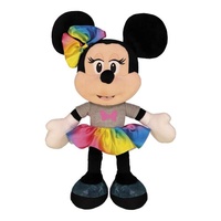 Dino Walt Disney Minnie Mouse duhová sukýnka plyš 25cm