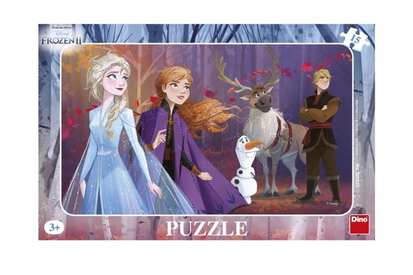 Dino Deskové Puzzle Ledové Království Frozen II. 15 dílků