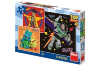 Dino Puzzle Toy Story 4 3x55 dílků