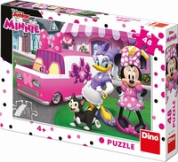 Dino Puzzle Minnie a Daisy 48 dílků
