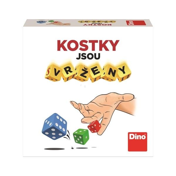 Dino Párty hra Kostky jsou (s)vrženy