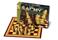 Společenská Hra Šachy dřevěné figurky