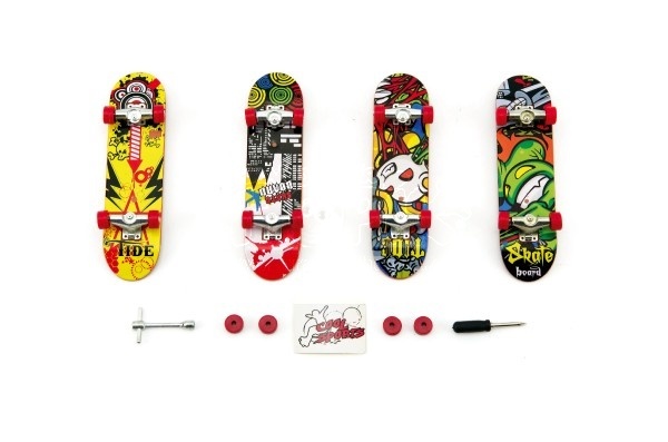 Skateboard prstový šroubovací plast různé druhy 10cm
