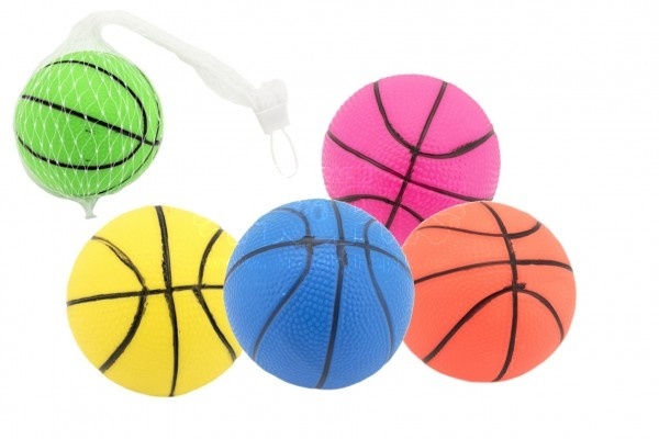 Míč Basketbal gumový 8,5cm