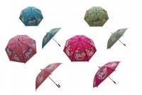 Deštník dětský vystřelovací Jednorožec různé barvy 66cm