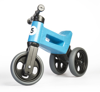 Odrážedlo FUNNY WHEELS Rider Sport modré 2v1