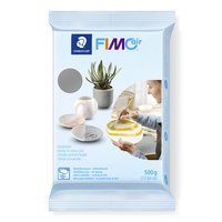 Samotvrdnoucí FIMO Air hmota Šedá 500g.