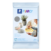Samotvrdnoucí FIMO Air hmota Šedá 250g.