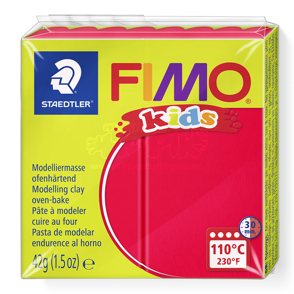 Modelovací hmota Fimo kids 42g červená