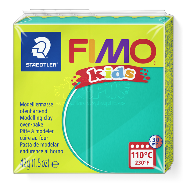 Modelovací hmota Fimo kids 42g zelená