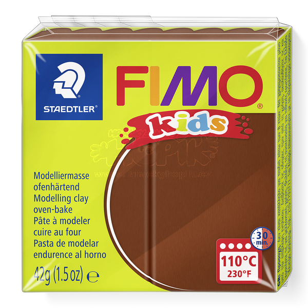 Modelovací hmota Fimo kids 42g hnědá