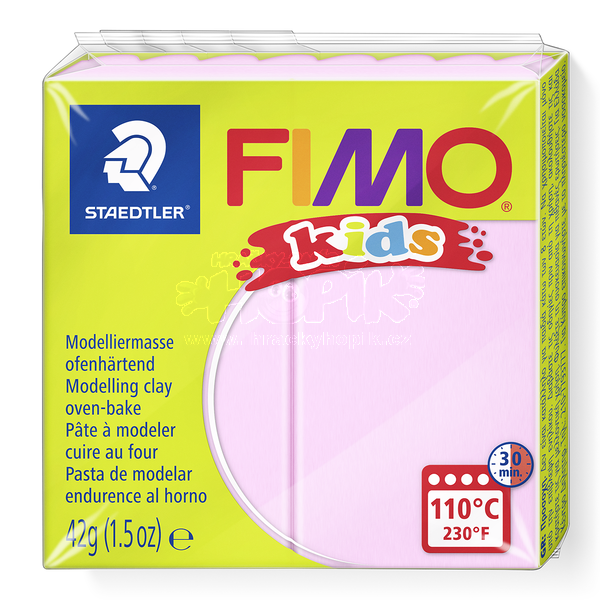 Modelovací hmota Fimo kids 42g světle růžová