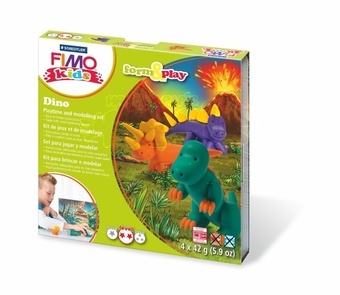 Sada Fimo kids Form & Play Dinosauři