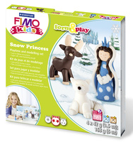 Sada Fimo kids Form & Play Sněhová princezna