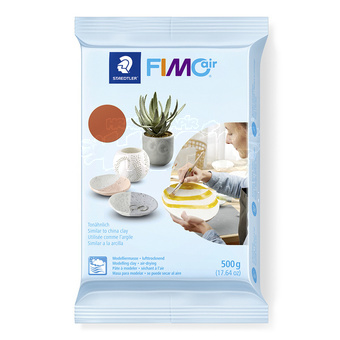 Samotvrdnoucí FIMO Air hmota Terakota 500g.
