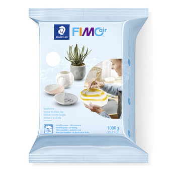Samotvrdnoucí FIMO Air hmota Bílá 1000g.