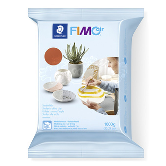 Samotvrdnoucí FIMO Air hmota Terakota 1000g.