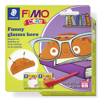 Sada Fimo kids Funny Hrdina s brýlemi