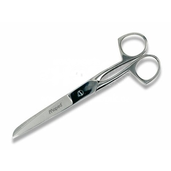 nůžky 17cm celokovové kul. špička MAPED