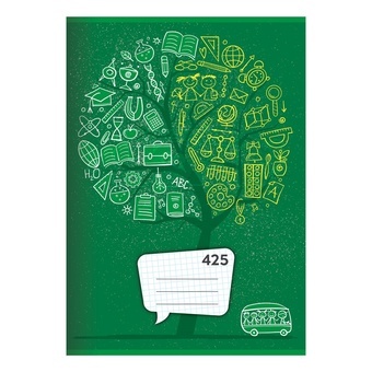 Školní Sešit 425 čtverečkovaný 20 listů A4