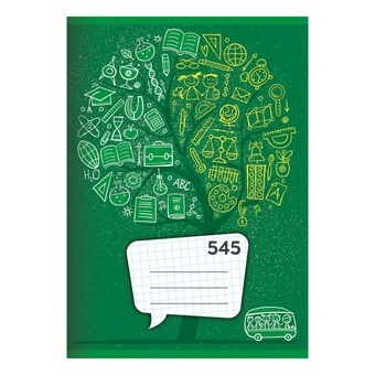 Školní Sešit 545 čtverečkovaný 40 listů A5