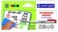 Centropen Fixy 2709 sada 4ks 1,8mm na stíratelné bílé tabule