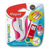 Sešívačka Maped Ergologic Mini 24/6 12-15 listů.sponky mix barev