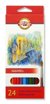 Pastelky 3718 24ks Akvarel Koh-I-Noor Aquarell