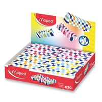 Pryž Maped Checkboard - mix motivů (Bal.20ks)