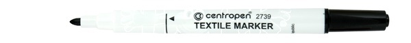 Centropen Fix na textil 2739 černý