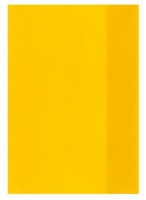 Karton P+P Obal na sešit PVC žlutý A5