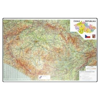 Karton P+P Podložka na psací stůl Mapa ČR 60 x 40 cm