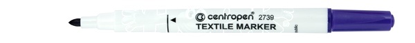 Centropen Fix na textil 2739 fialový