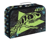 Karton P+P Dětský školní laminovaný kufřík Dinosaurus T-Rex 34cm